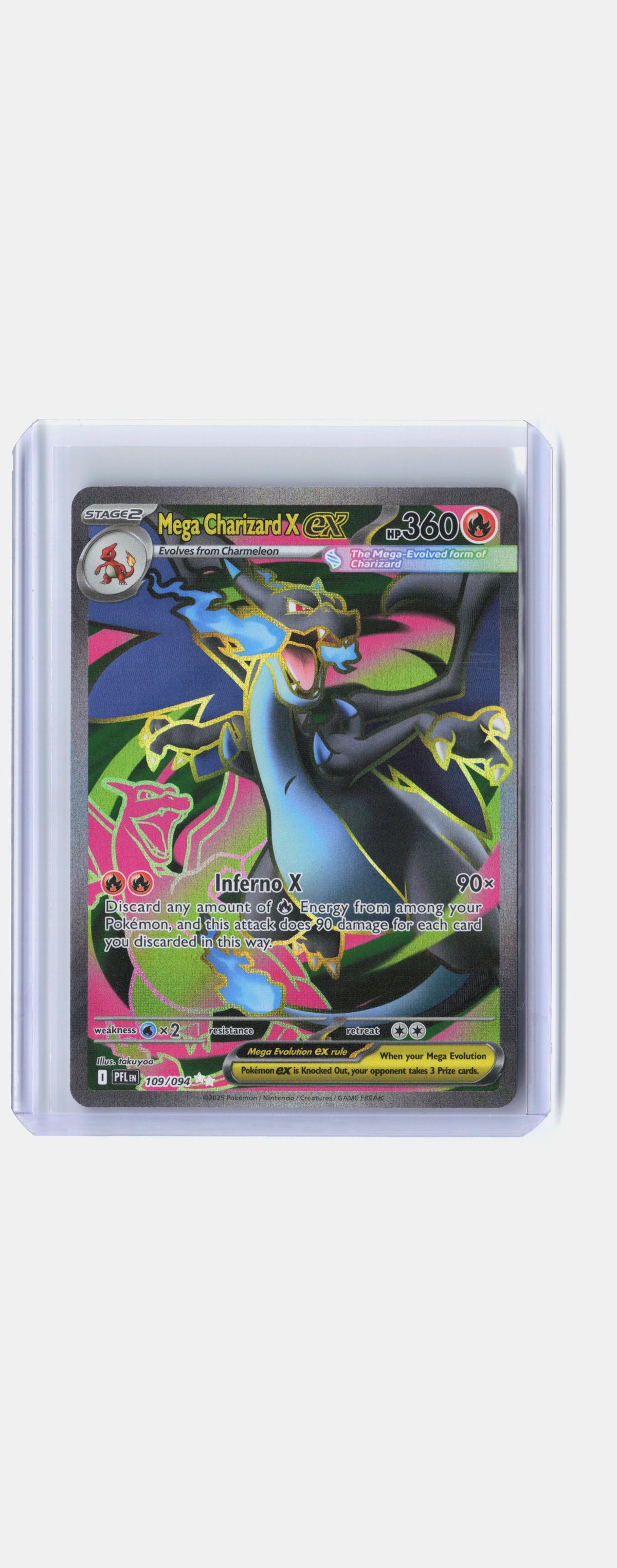 Mega Charizard X ex - 109/094