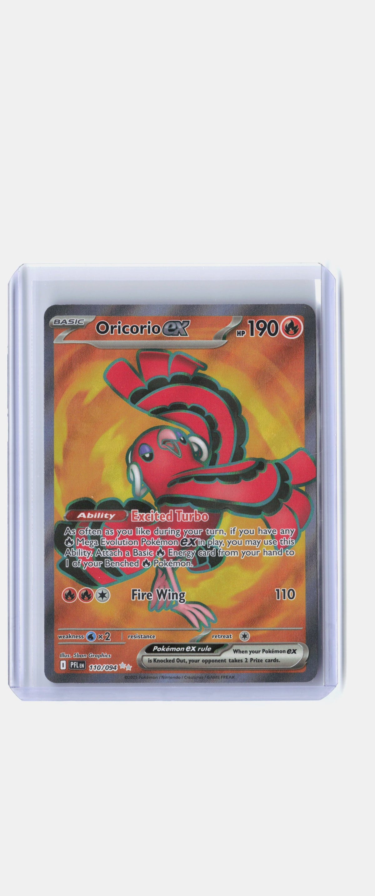 Oricorio ex - 110/094