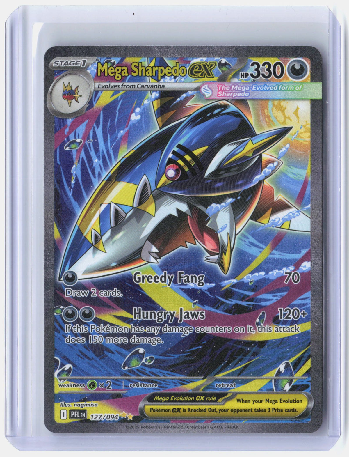 Mega Sharpedo ex - 127/094