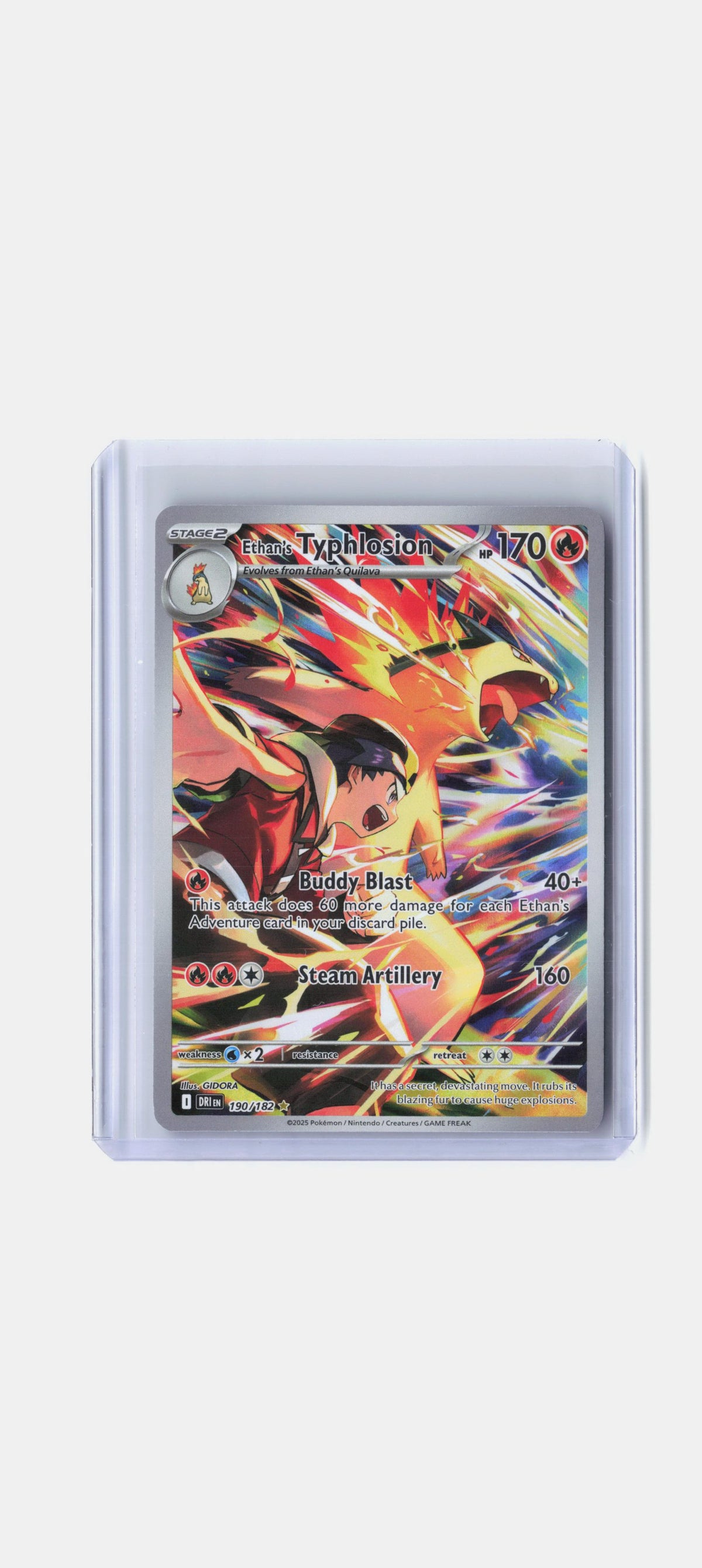Ethan's Typhlosion - 190/182