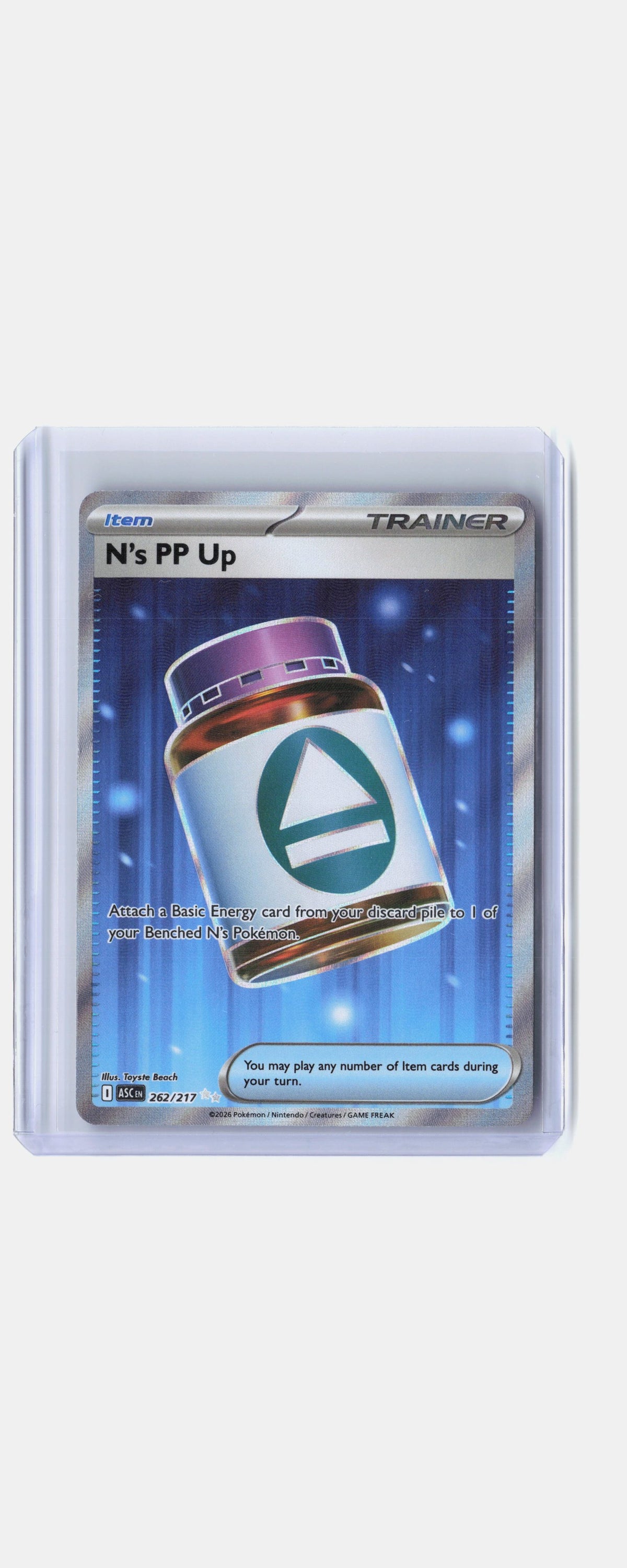 N's PP Up - 262/217