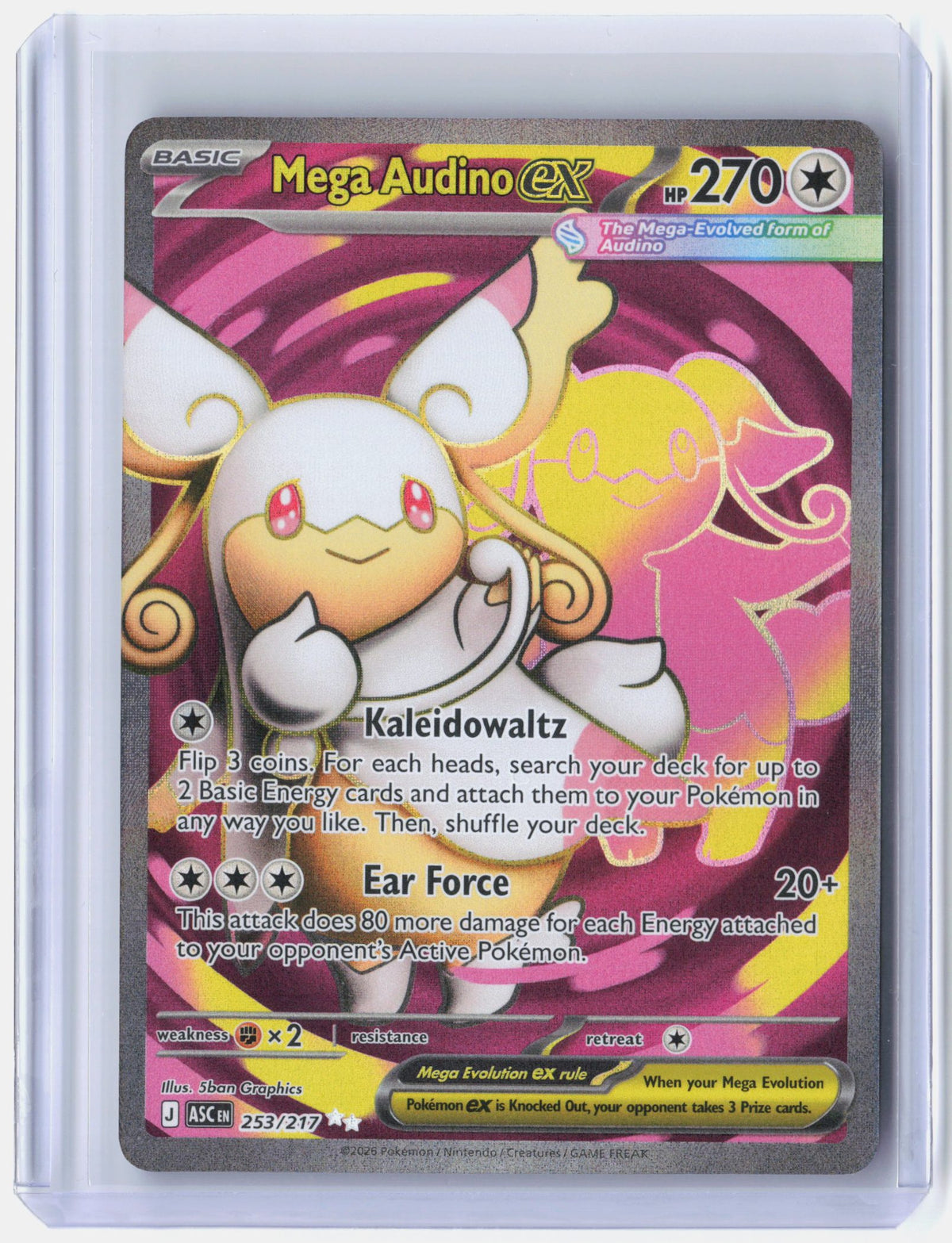 Mega Audino ex - 253/217