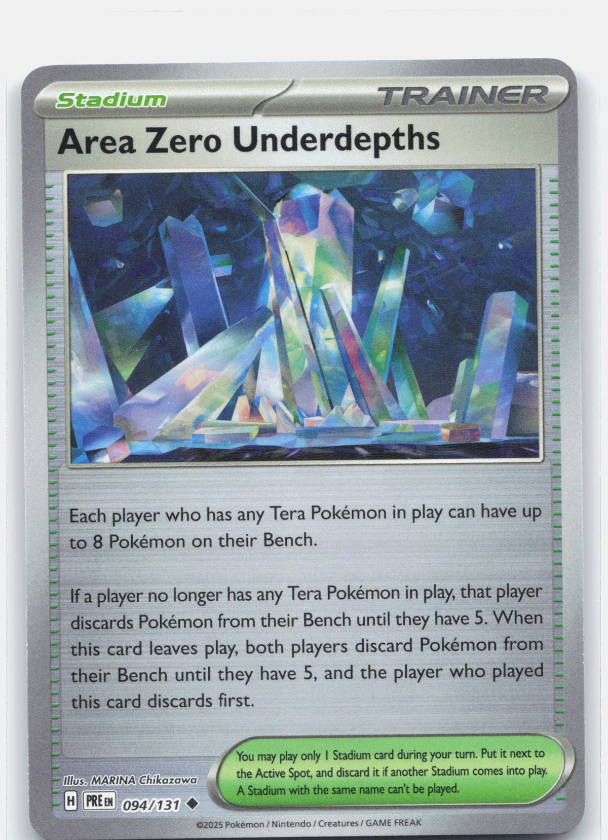 Area Zero Underdepths (Poke Ball Pattern)