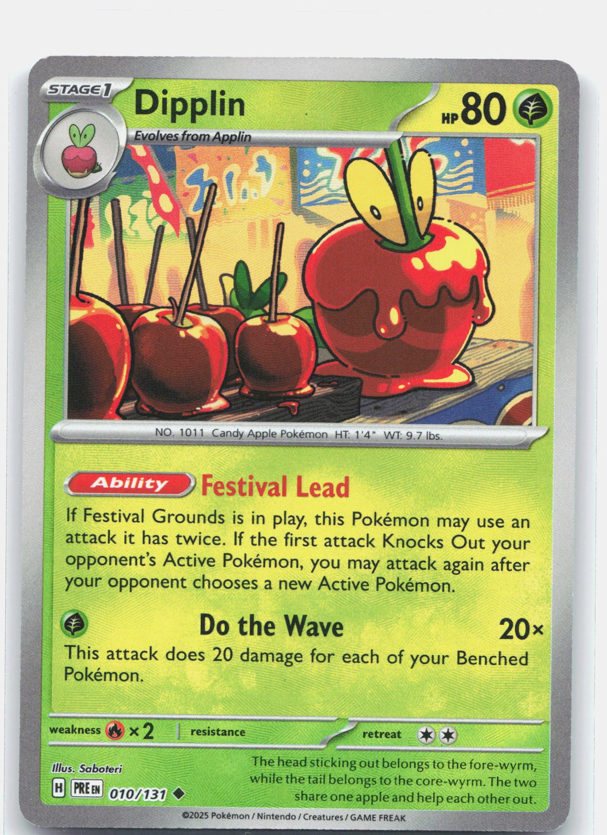 Dipplin (Poke Ball Pattern)