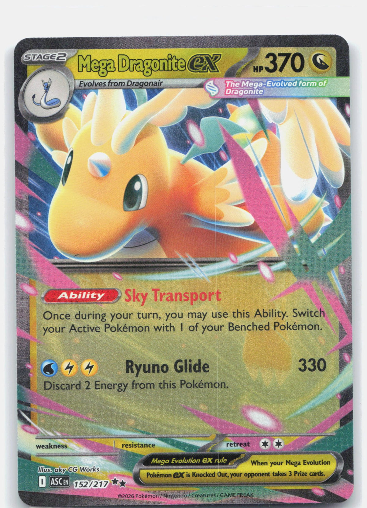 Mega Dragonite ex - 152/217