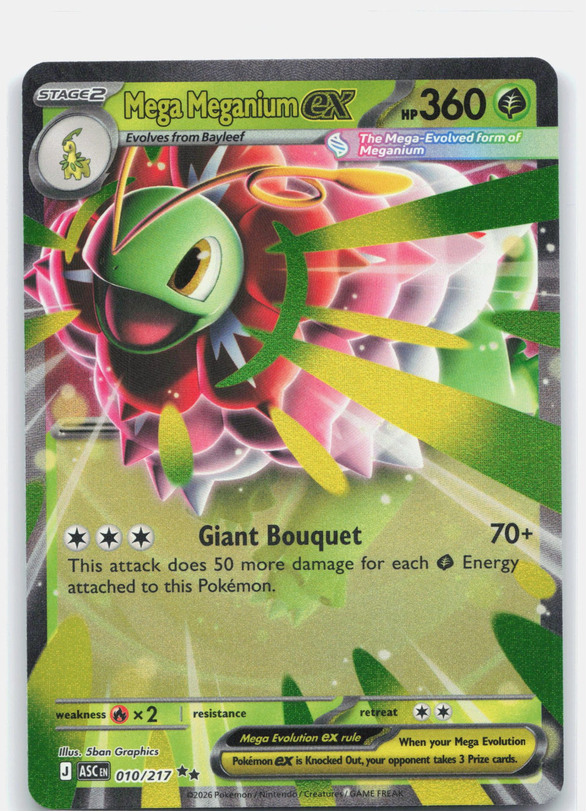 Mega Meganium ex - 010/217