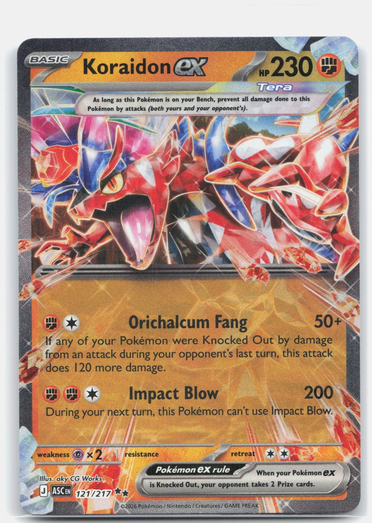 Koraidon ex | Near Mint