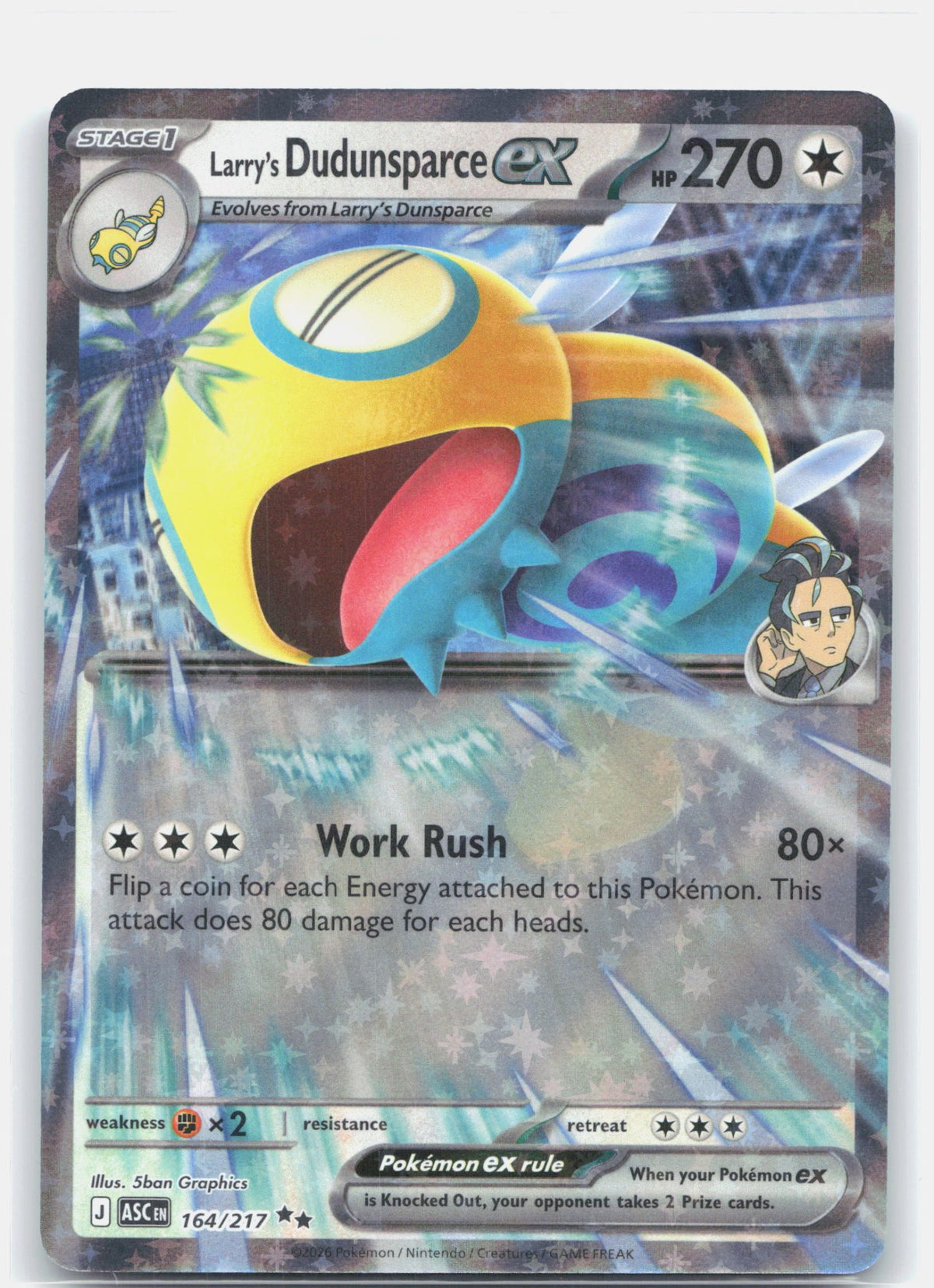 Larry's Dudunsparce ex