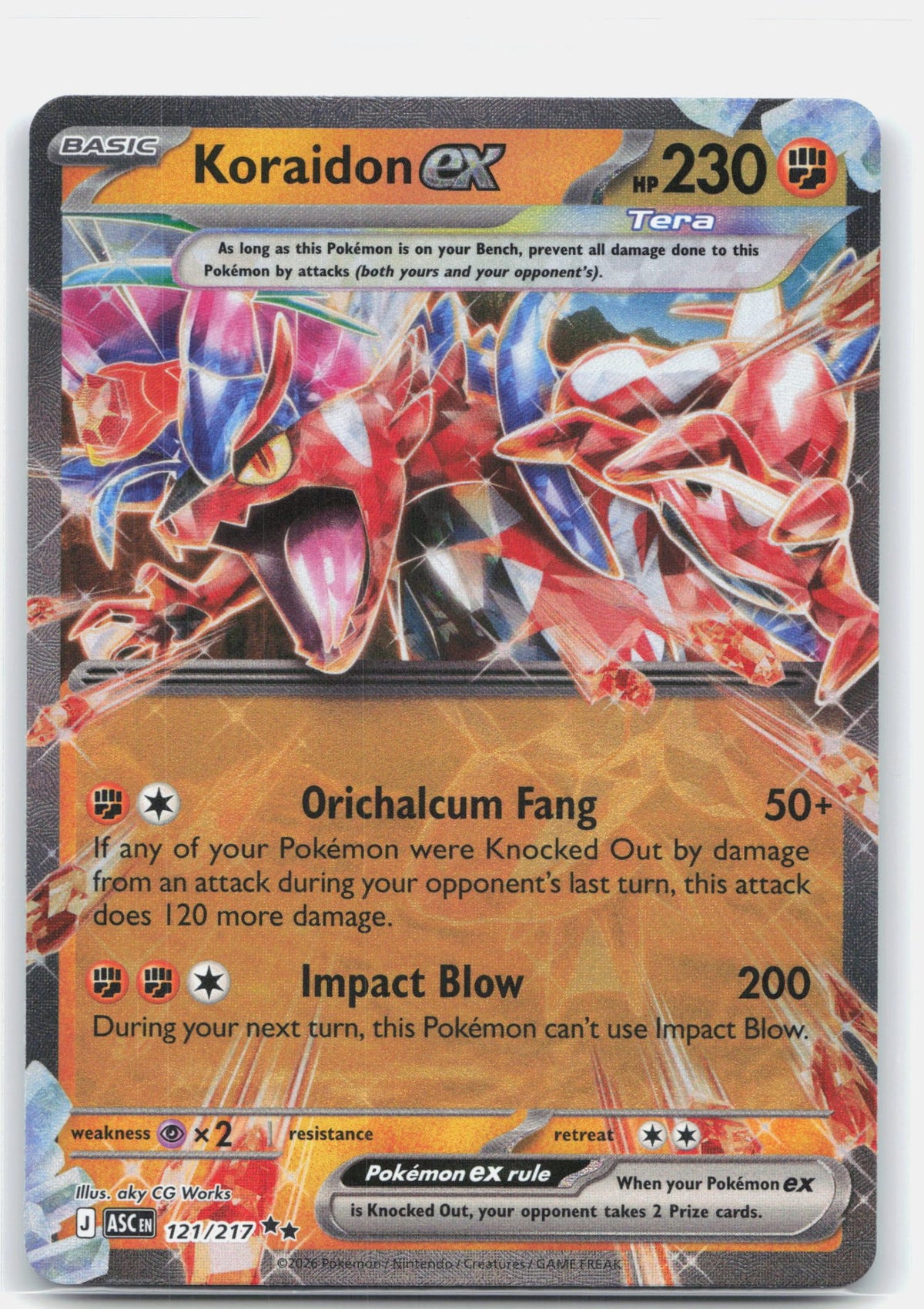 Koraidon ex | Near Mint