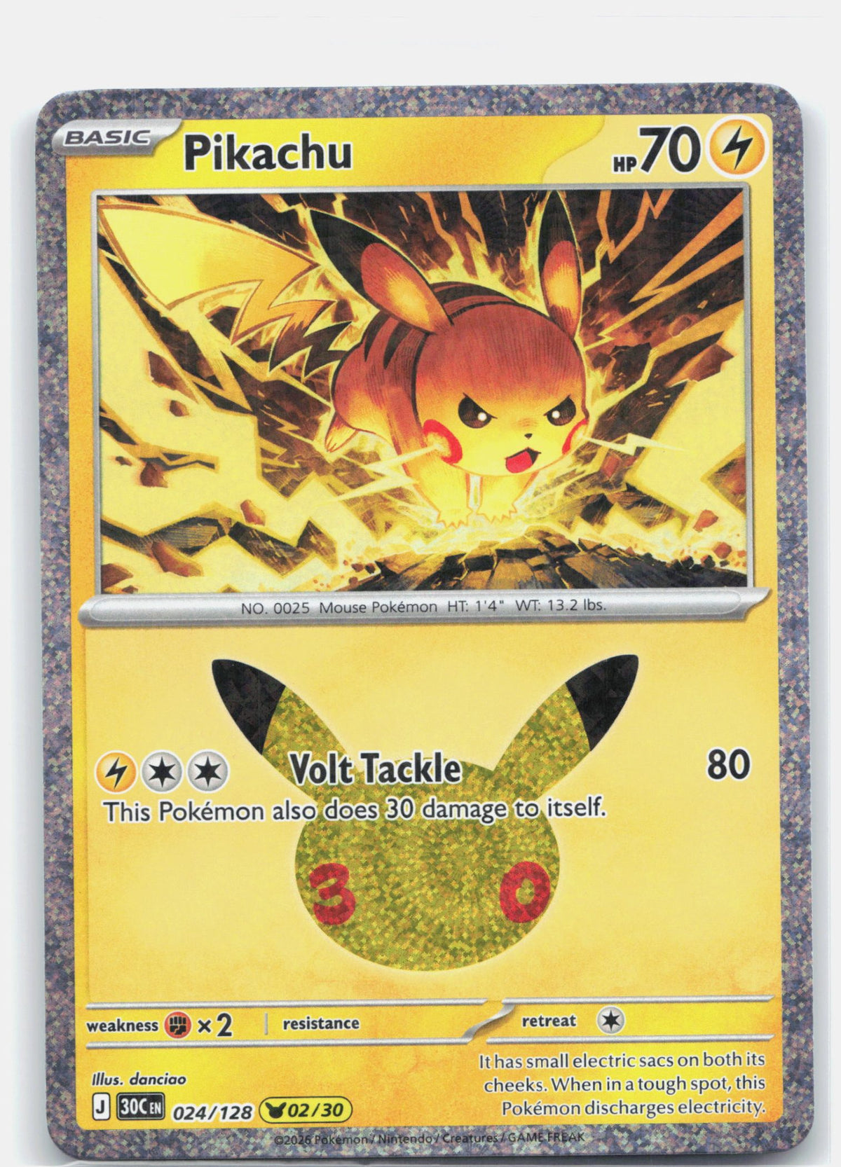 Pikachu - 024/128
