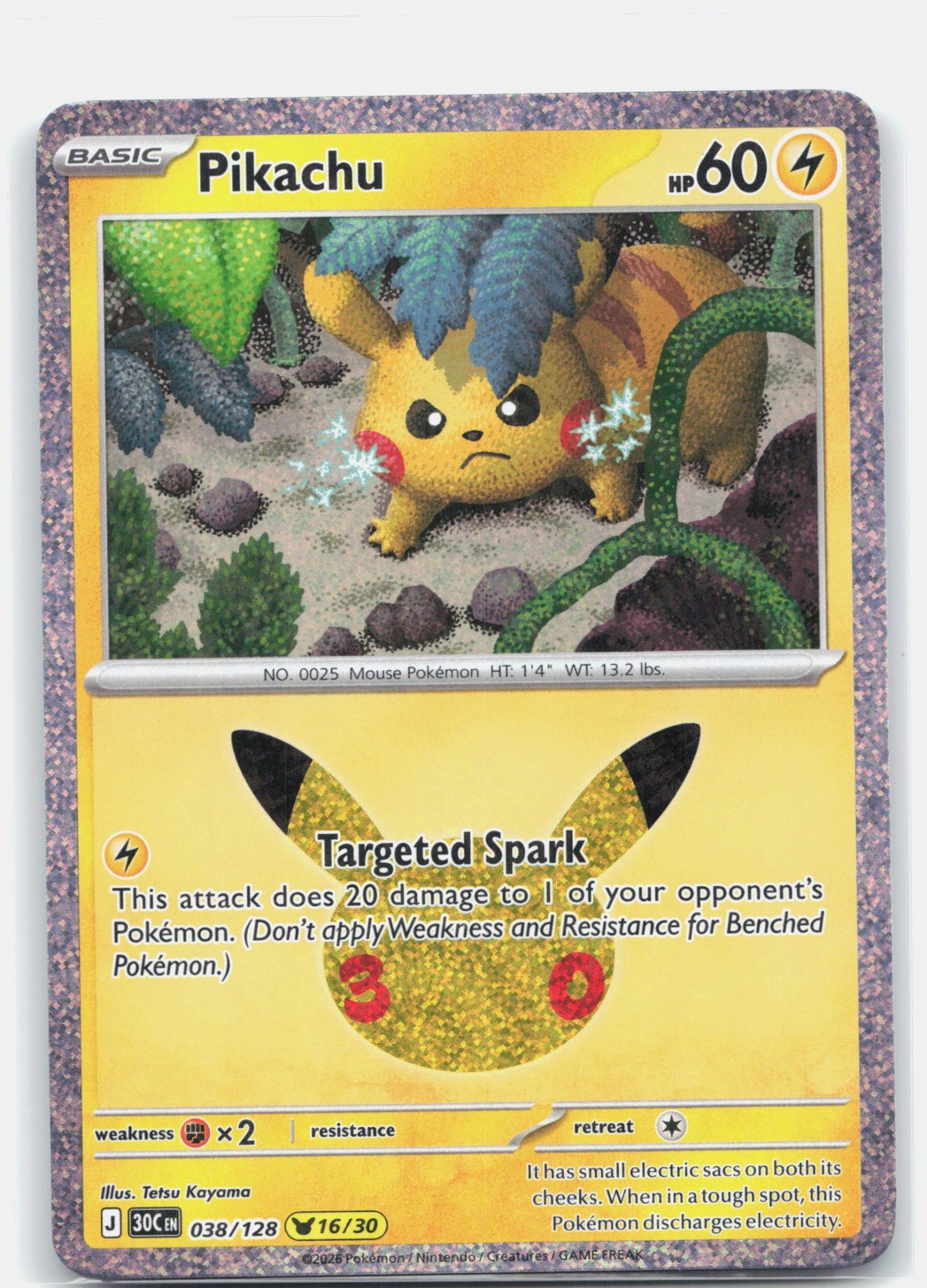 Pikachu - 038/128