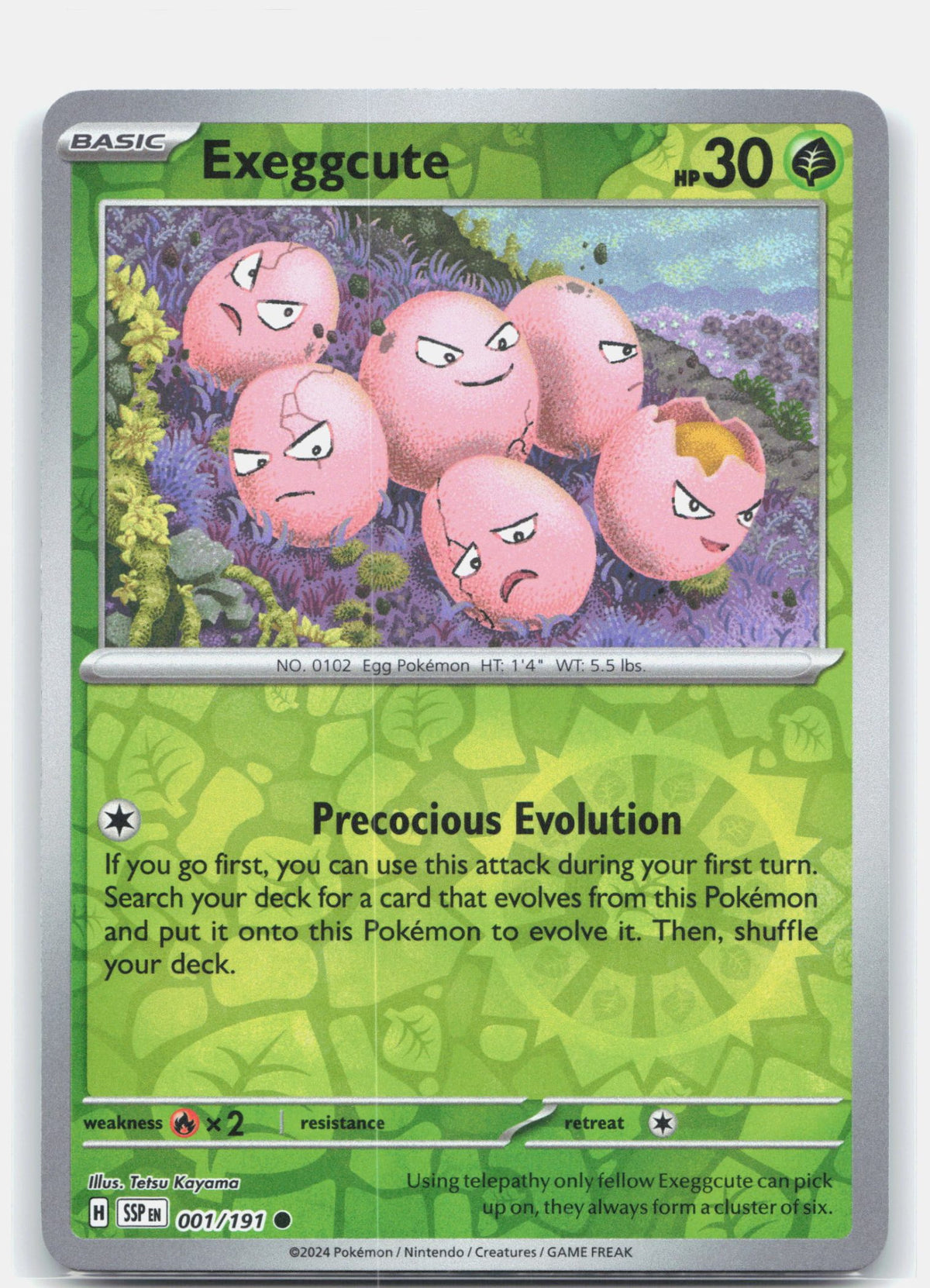 Exeggcute - 001/191