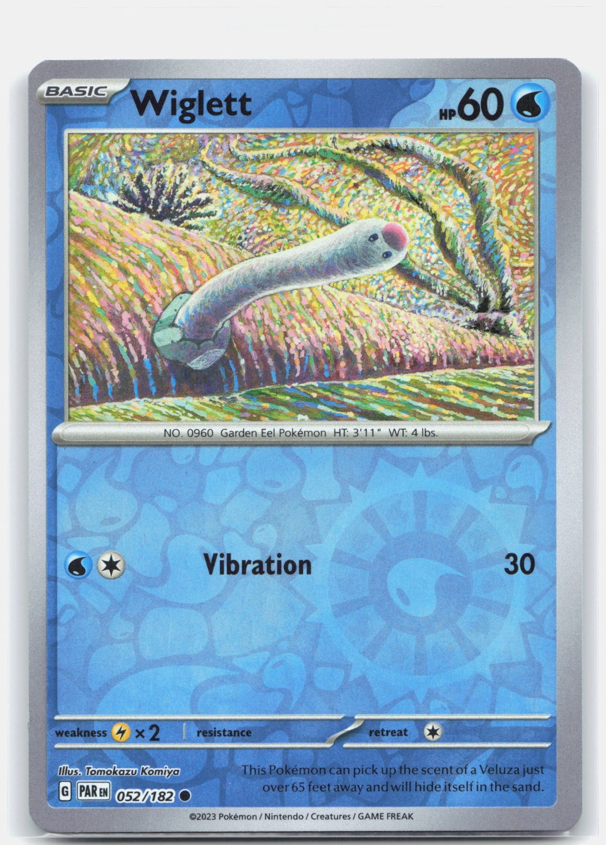 Wiglett 052 (Reverse Holofoil) - SV04: Paradox Rift