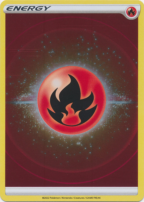 Fire Energy (Reverse Foil) - Crown Zenith Pokesingles