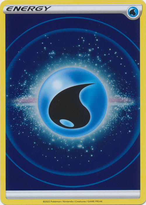 Water Energy (Reverse Foil) - Crown Zenith Pokesingles