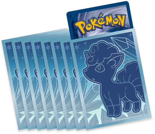 Pokemon TCG: Silver Tempest Elite Trainer Box Card Sleeves - Alolan Vulpix (65-Pack) - Pokemon International Card Sleeves Pokesingles