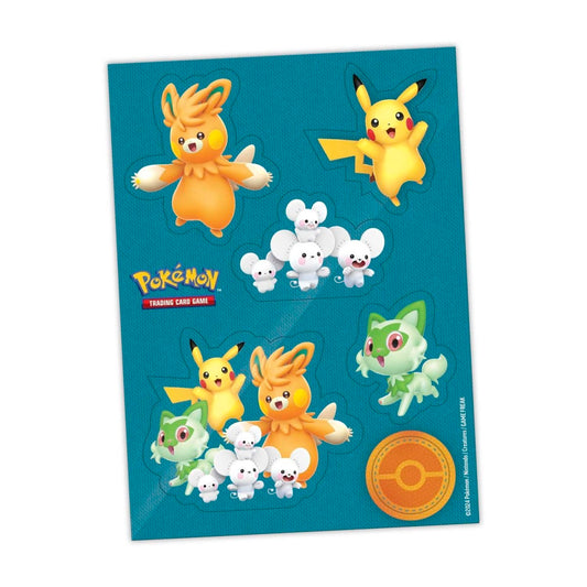 Klistremerkeark Paldea Pokesingles