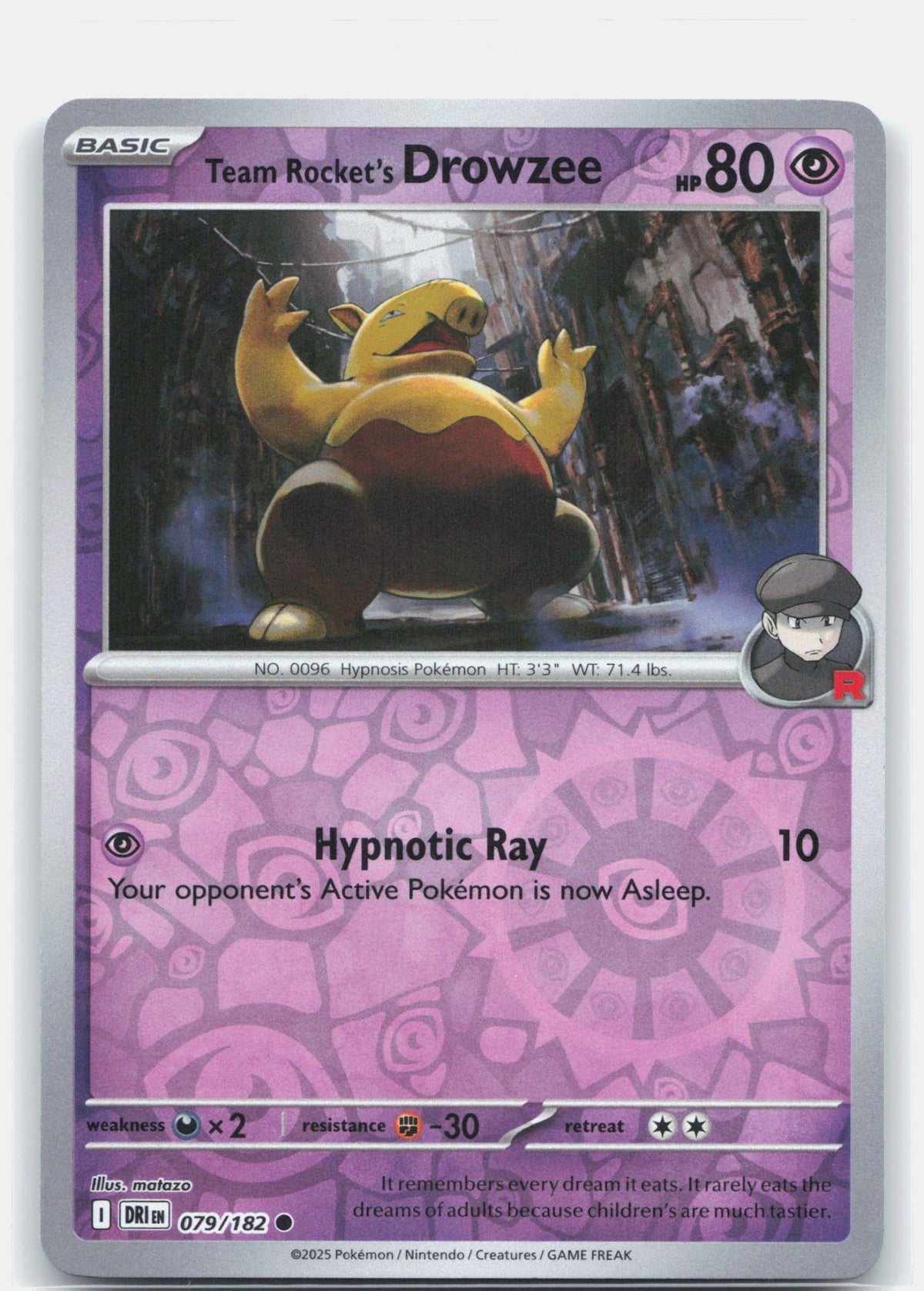 Team Rocket's Drowzee | Near Mint
