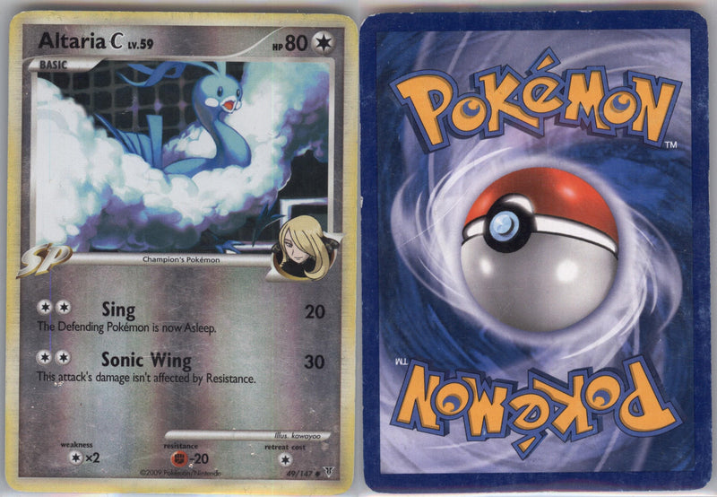 *SE BILDE FOR TILSTAND* Altaria C 49-147 Platinum – Supreme Victors Pokesingles