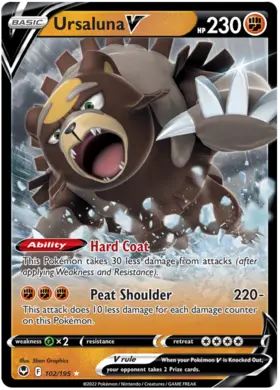 102 Ursaluna V, , , 0.00 kr, Pokesingles. Kjøp pokemon kort til lave priser hos oss.